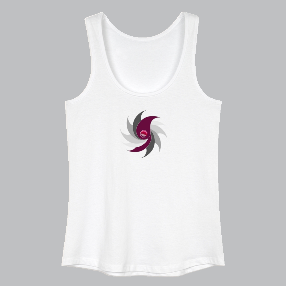 Debardeur-Purple-drop-Blanc