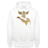 Sweatshirt capuche Goldorak Asterohache or – Blanc