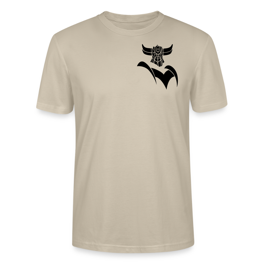 T-shirt Goldorak Asterohache Noir – beige