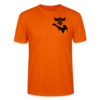T-shirt Goldorak Asterohache Noir – orange profond