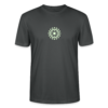 T Shirt Mandala iron-man Phosphorescent Charbon