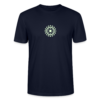 T Shirt Mandala iron-man Phosphorescent Marine