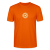 T Shirt Mandala iron-man Phosphorescent Orange Profond